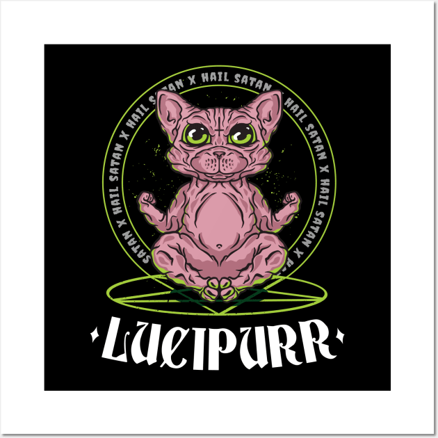 Lucipurr Wall Art by Hmus